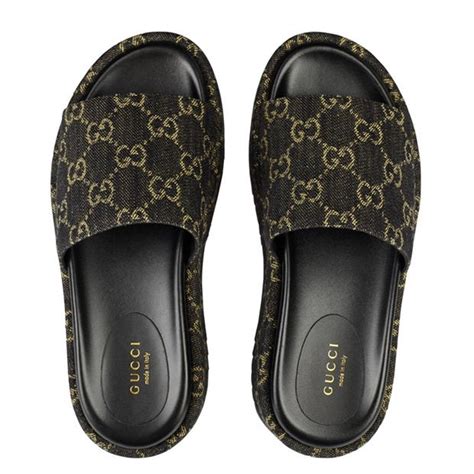 flannels gucci sliders mens|gucci angelina sliders.